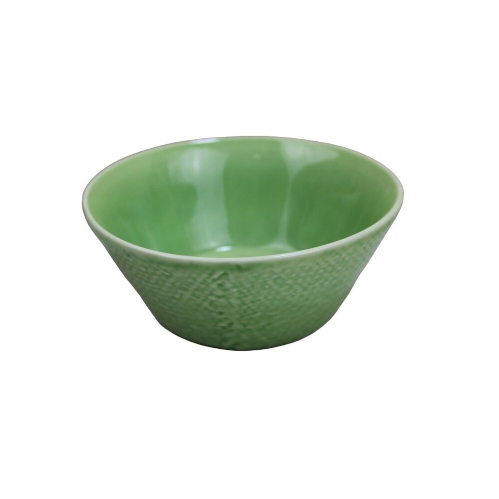Ballard Designs Bowl Pale Green Woven Weave 92156